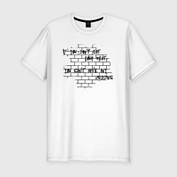 Футболка slim-fit Pink Floyd, цвет: белый