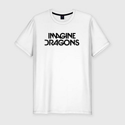 Мужская slim-футболка IMAGINE DRAGONS