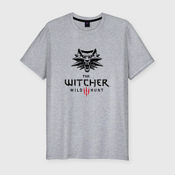 Мужская slim-футболка THE WITCHER 3:WILD HUNT