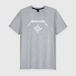 Футболка slim-fit METALLICA, цвет: меланж