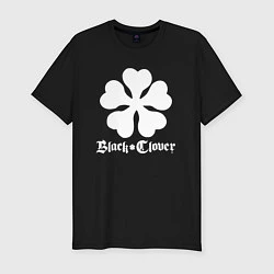 Футболка slim-fit Black Clover, цвет: черный