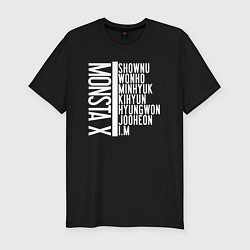 Мужская slim-футболка MONSTA X