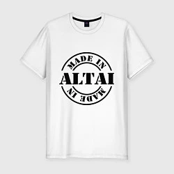 Мужская slim-футболка Made in Altai