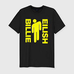 Мужская slim-футболка BILLIE EILISH