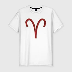 Мужская slim-футболка Овен Aries