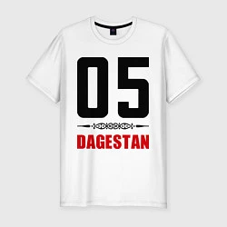 Мужская slim-футболка 05 Dagestan