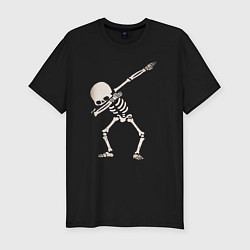 Мужская slim-футболка DAB Skeleton
