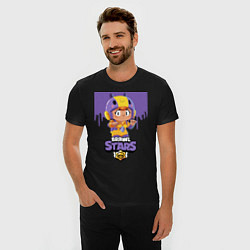 Футболка slim-fit BRAWL STARS BEA, цвет: черный — фото 2