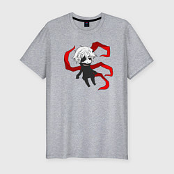 Мужская slim-футболка Токийский гуль