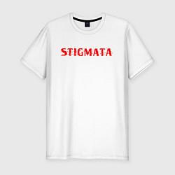 Футболка slim-fit Stigmata, цвет: белый