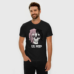 Футболка slim-fit Lil Peep, цвет: черный — фото 2