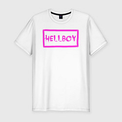 Мужская slim-футболка HELLBOY