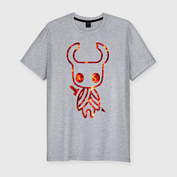 Футболка slim-fit Hollow Knight, цвет: меланж