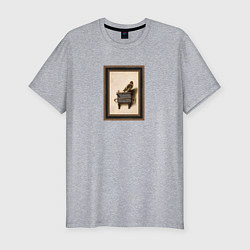 Футболка slim-fit The Goldfinch, цвет: меланж