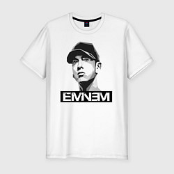 Футболка slim-fit Eminem, цвет: белый