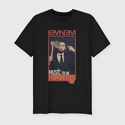 Мужская slim-футболка Eminem MTBMB