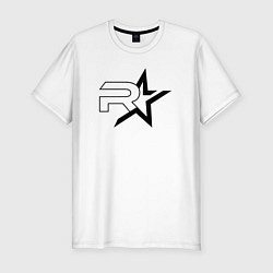 Футболка slim-fit Rockstar Games, цвет: белый