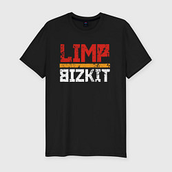 Мужская slim-футболка LIMP BIZKIT