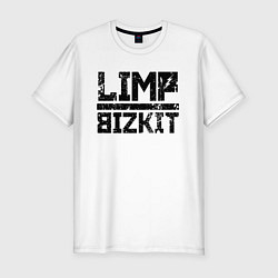 Мужская slim-футболка LIMP BIZKIT