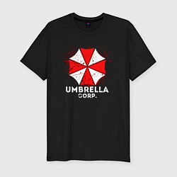 Футболка slim-fit UMBRELLA CORP, цвет: черный