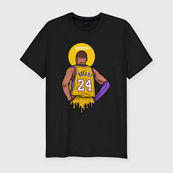 Мужская slim-футболка Kobe Bryant 24