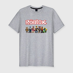 Футболка slim-fit ROBLOX, цвет: меланж