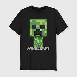 Мужская slim-футболка MINECRAFT