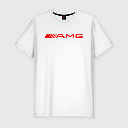 Мужская slim-футболка MERCEDES AMG