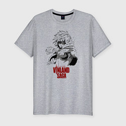 Футболка slim-fit Vinland saga Thorfinn, цвет: меланж