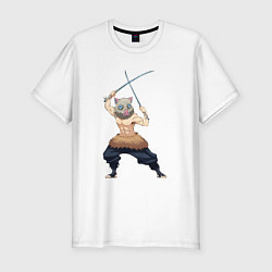 Мужская slim-футболка KIMETSU NO YAIBA