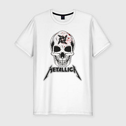 Футболка slim-fit Metallica, цвет: белый