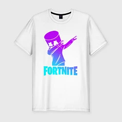 Мужская slim-футболка FORTNITE X MARSHMELLO