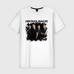 Футболка slim-fit Nickelback, цвет: белый