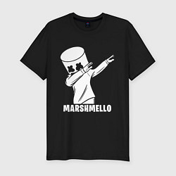 Мужская slim-футболка MARSHMELLO