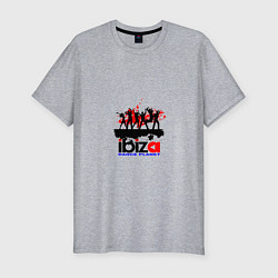 Мужская slim-футболка Ibiza Dance Planet