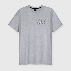 Мужская slim-футболка MERCEDES-BENZ
