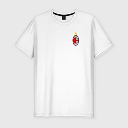 Мужская slim-футболка AC MILAN