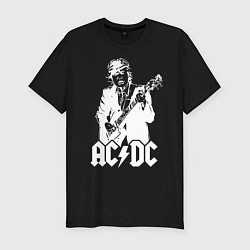 Футболка slim-fit ACDC, цвет: черный