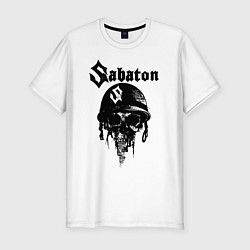 Мужская slim-футболка Sabaton