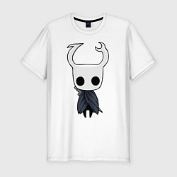 Футболка slim-fit Рыцарь Hollow Knight, цвет: белый