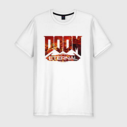 Мужская slim-футболка DOOM Eternal