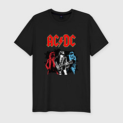 Футболка slim-fit ACDC, цвет: черный