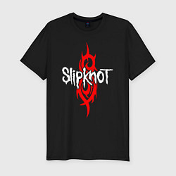 Футболка slim-fit SLIPKNOT, цвет: черный