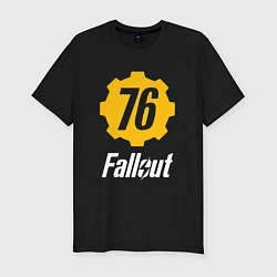 Мужская slim-футболка FALLOUT76