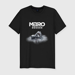 Футболка slim-fit METRO EXODUS, цвет: черный