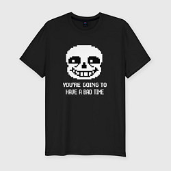 Футболка slim-fit UNDERTALE, цвет: черный