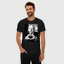 Футболка slim-fit Ленин Oko, цвет: черный — фото 2
