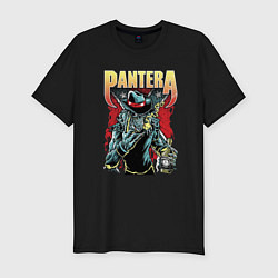 Мужская slim-футболка Pantera
