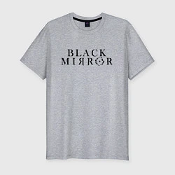 Мужская slim-футболка Black Mirror