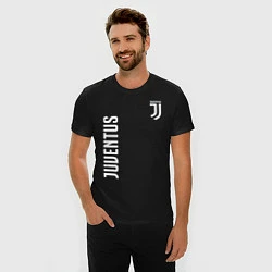 Футболка slim-fit JUVENTUS, цвет: черный — фото 2